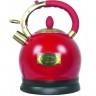 Чайник Kaiser WK2000RotEm Red, 1800W, 2 л, нагревательный элемент дисковый, инди