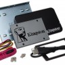 Твердотельный накопитель 240Gb, Kingston UV500 (Bundle Kit), SATA3, 2.5', 3D TLC