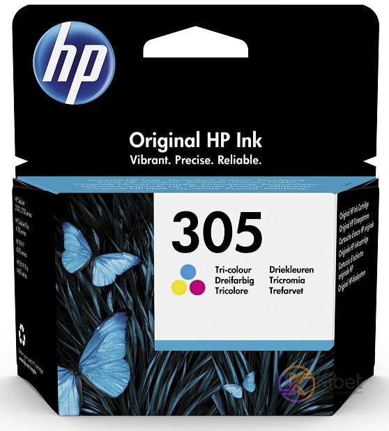 Картридж HP №305 (3YM60AE), Color, DeskJet 2320 2710 2720 2721 2723, DeskJet Plu