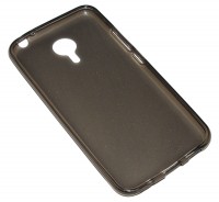 Накладка силиконовая для смартфона Meizu MX5 Dark Transparent