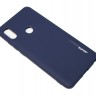 Накладка силиконовая для смартфона Xiaomi Mi A2 Mi 6x, SMTT matte, Dark Blue