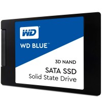 Твердотельный накопитель 250Gb, Western Digital Blue, SATA3, 2.5', TLC 3D V-NAND