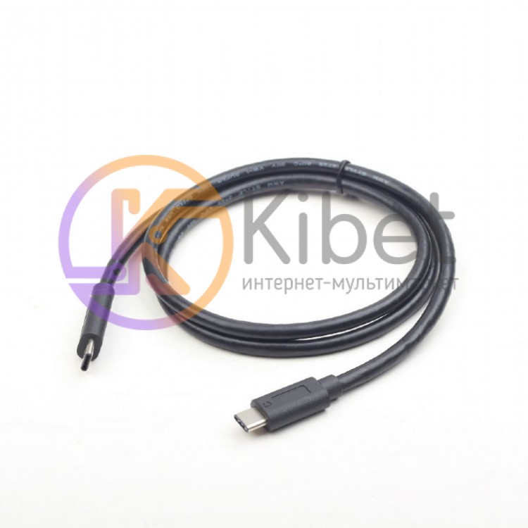 Кабель USB Type-C - USB Type-C 1 м Cablexpert, премиум (CCP-USB3.1-CMCM-1M)