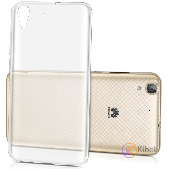 Накладка силиконовая для смартфона Huawei Y6 II (CAM-L21), Transparent