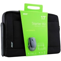 Сумка для ноутбука 17.3', Acer Starter Kit, Black + беспроводная мышь 2.4GHz (NP