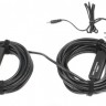 Активный кабель-удлинитель USB3.0 - 10.0м AM AF Viewcon VV053-10м черный (VV053-