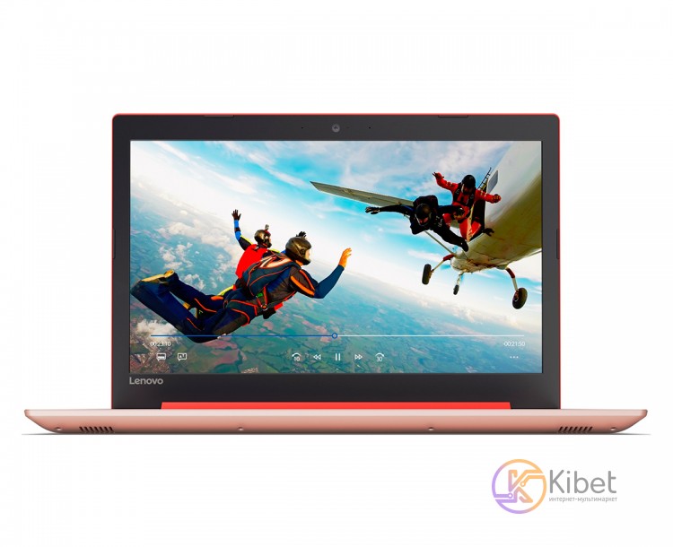 Ноутбук 15' Lenovo IdeaPad 320-15ISK (80XH00YDRA) Coral Red, 15.6', матовый LED