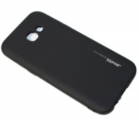 Накладка силиконовая для смартфона Samsung A520, SMTT matte, Black