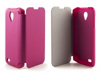 Чехол-книжка для смартфона Lenovo S750 Boso, Pink