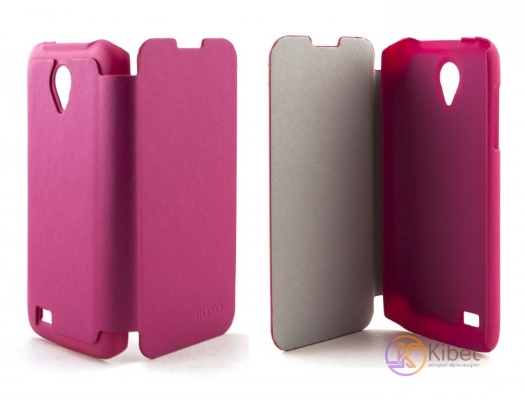Чехол-книжка для смартфона Lenovo S750 Boso, Pink