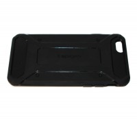 Накладка противоударная прорезиненная Spigen for Apple iPhone 6 6s, black