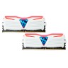 Модуль памяти 8Gb x 2 (16Gb Kit) DDR4, 2133 MHz, Geil Super Luce White Red LED,