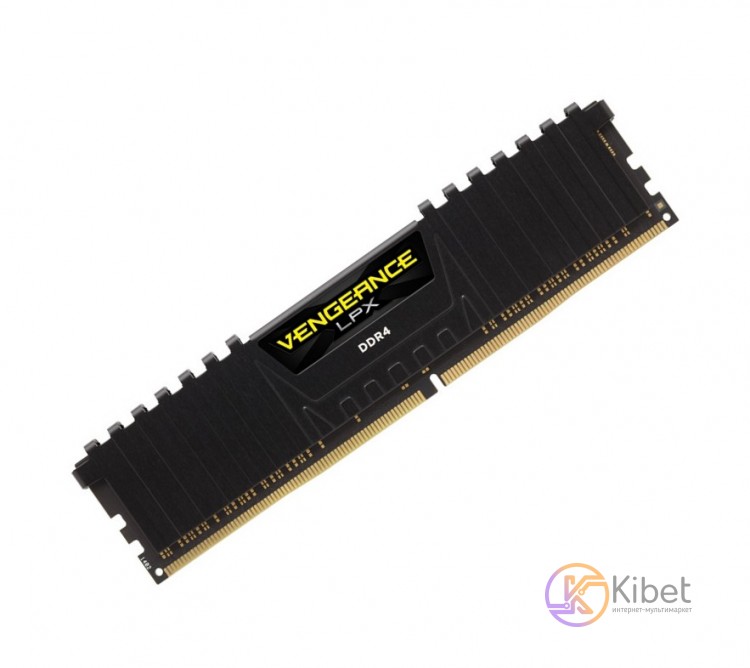 Модуль памяти 8Gb DDR4, 2400 MHz, Corsair Vengeance LPX, Black, 14-16-16-31, 1.2