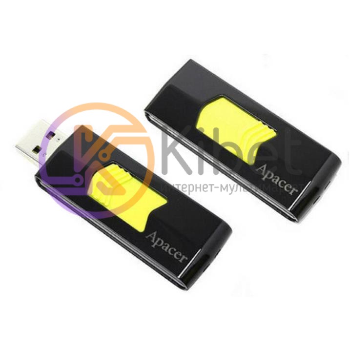 USB Флеш накопитель 8Gb Apacer AH332 Yellow AP8GAH332B-1