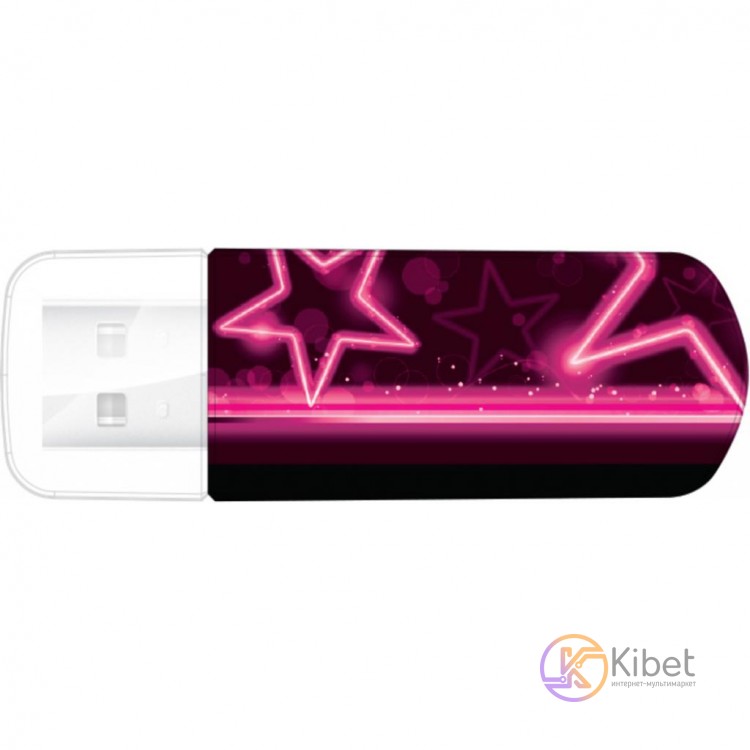 USB Флеш накопитель 32Gb Verbatim Store'N'Go Mini Neon Pink 49390