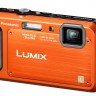 Фотоаппарат Panasonic Lumix DMC-TS20D Orange, 1 2.33', 16.1Mpx, LCD 2.7', зум оп
