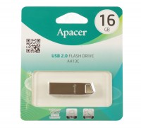 USB Флеш накопитель 16Gb Apacer AH13С, Metal silver (AP16GAH13CS-1)