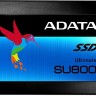 Твердотельный накопитель 512Gb, A-Data SU800 Ultimate, SATA3, 2.5', TLC, 560 520