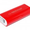 Универсальная мобильная батарея 4400 mAh, Esperanza, Red, 1xUSB 1A, кабель USB
