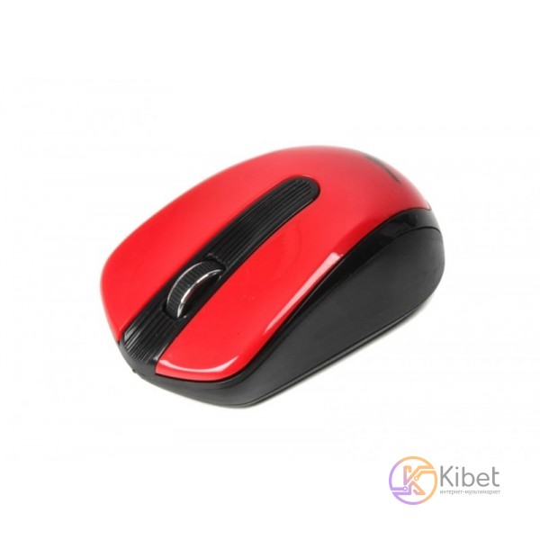 Мышь Maxxter Mr-325-R беспроводная, USB, Red (Mr-325-R)