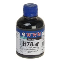 Чернила WWM HP 178, Black Pigment, 200 г (H78 BP)