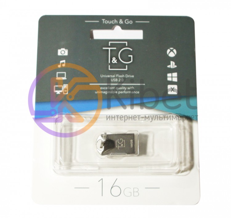 USB Флеш накопитель 16Gb T G 106 Metal series (TG106-16G)