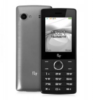 Мобильный телефон FLY FF244 Dark Grey, 2 Sim, 2.4' (240х320) TFT, microSD (max 1