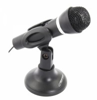 Микрофон Esperanza EH180 Black, на подставке