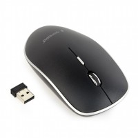 Мышь Gembird MUSW-4B-01 беспроводная, Black, dpi:1600, USB, 2xAAА (MUSW-4B-01)