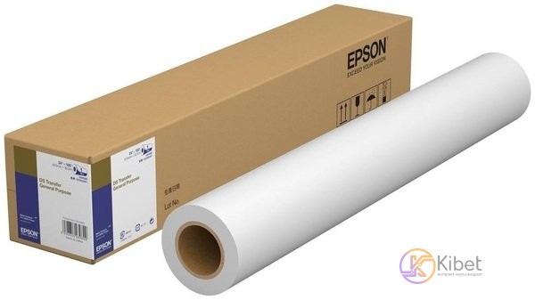 Фотобумага Epson DS Transfer General Purpose, сублимационная, 87 г м2, 610 мм x