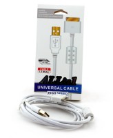 Кабель USB - iPhone 4, High Speed, White, 1.5 м