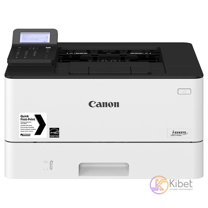 Принтер лазерный ч б A4 Canon LBP214dw (2221C005), White Black, WiFi, 1200x1200