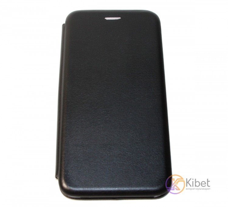 Чехол-книжка кожаный для Huawei Honor 7C, Black