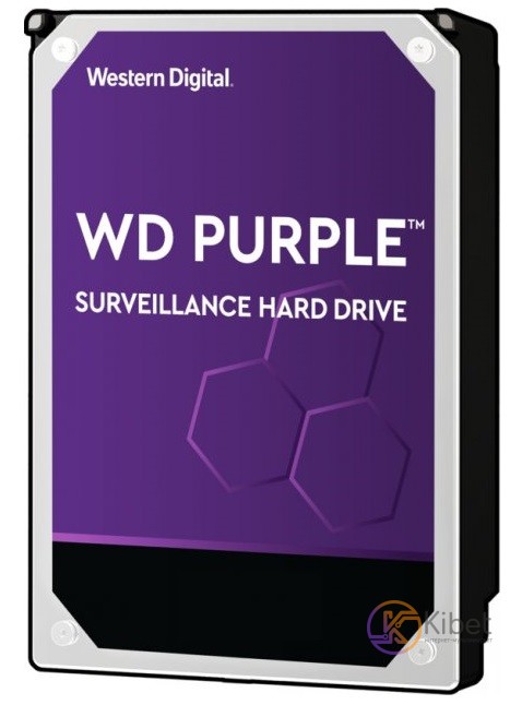 Жесткий диск 3.5' 4Tb Western Digital Purple, SATA3, 64Mb, 5400 rpm (WD42PURZ)