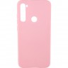 Накладка силиконовая для смартфона Xiaomi Redmi Note 8, Soft case matte Pink