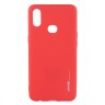Накладка силиконовая для смартфона Samsung A10s (A107), SMTT matte Red