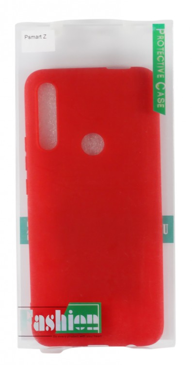 Накладка силиконовая для смартфона Huawei P Smart Z, SMTT matte Red