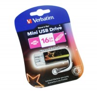 USB Флеш накопитель 16Gb Verbatim Store'N'Go Mini Neon Orange 49394