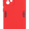 Накладка силиконовая для смартфона Samsung A52 (A525), Ribbed Protection, Red