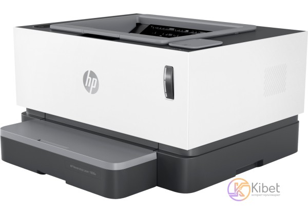 Принтер лазерный ч б A4 HP Neverstop Laser 1000a (4RY22A), White Gray, 600x600 d