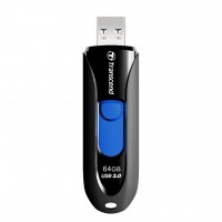 USB 3.0 Флеш накопитель 64Gb Transcend JetFlash 790, Black (TS64GJF790K)