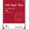 Жесткий диск 3.5' 8Tb Western Digital Red Plus, SATA3, 256Mb, 7200 rpm (WD80EFBX