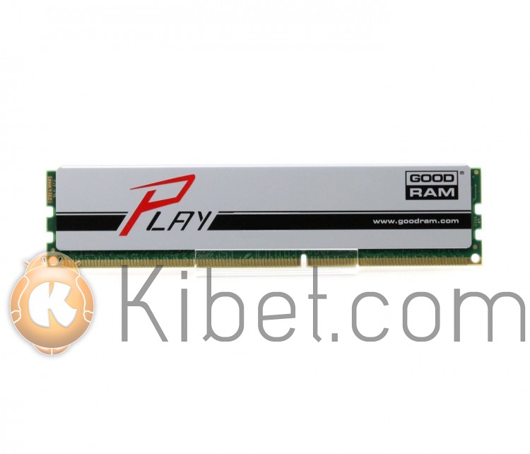 Модуль памяти 4Gb DDR3, 1600 MHz (PC3-12800), Goodram Play Silver, 9-9-9-28, 1.5