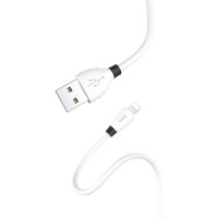 Кабель USB - Lightning, Hoco Excellent, 1,2 m , X27, White
