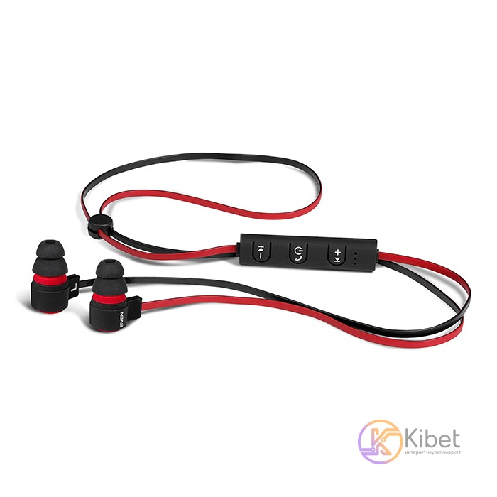Наушники Sven SEB-B270MV Black Red, Bluetooth V4.1+ EDR, вакуумные, микрофон на