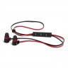 Наушники Sven SEB-B270MV Black Red, Bluetooth V4.1+ EDR, вакуумные, микрофон на