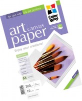 Фотобумага ColorWay 'Art', холст, для струйной печати, A3+, 380 г м2, 10 л (PCN3