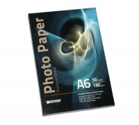 Фотобумага Tecno, глянцевая, A6 (10x15), 180 г м2, 50 л, Premium Series