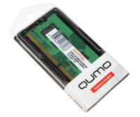 Модуль памяти SO-DIMM 4Gb, DDR4, 2400 MHz, Qumo, 1.2V, CL16 (QUM4S-4G2400KK16)