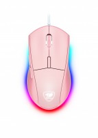 Мышь Cougar Minos XT Pink, USB, игровая, 4000 dpi, 3- зонная подсветка (Minos XT